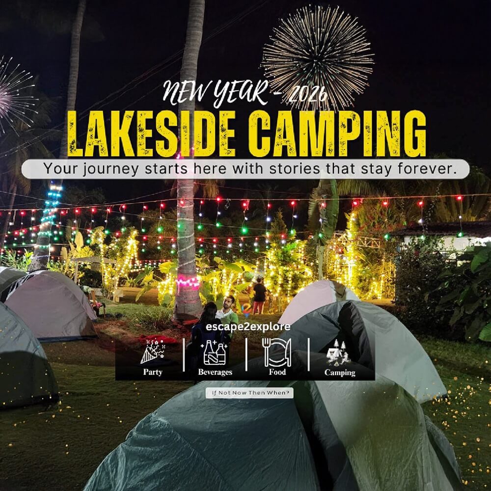 Lakeside Camping New Year Eve - 2026
