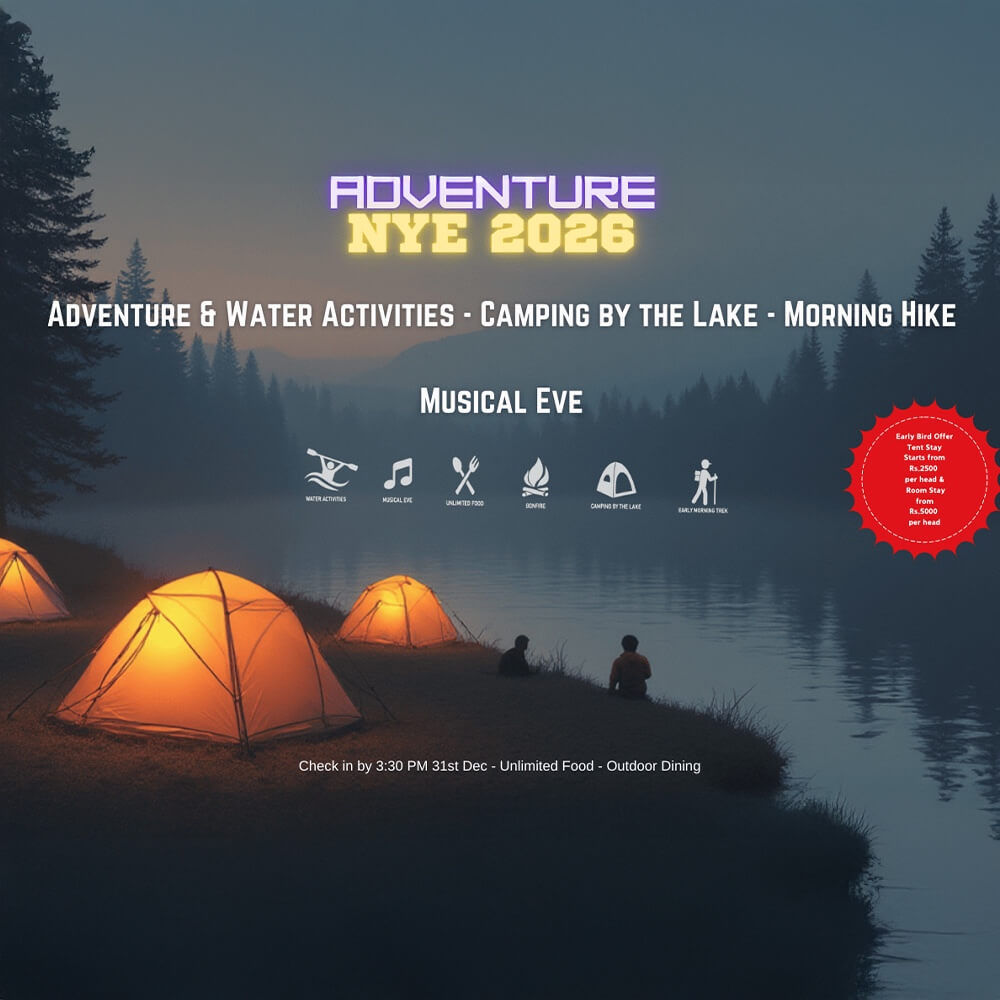 New Year Lakeside Camping In Bangalore | Adventure NYE 2026