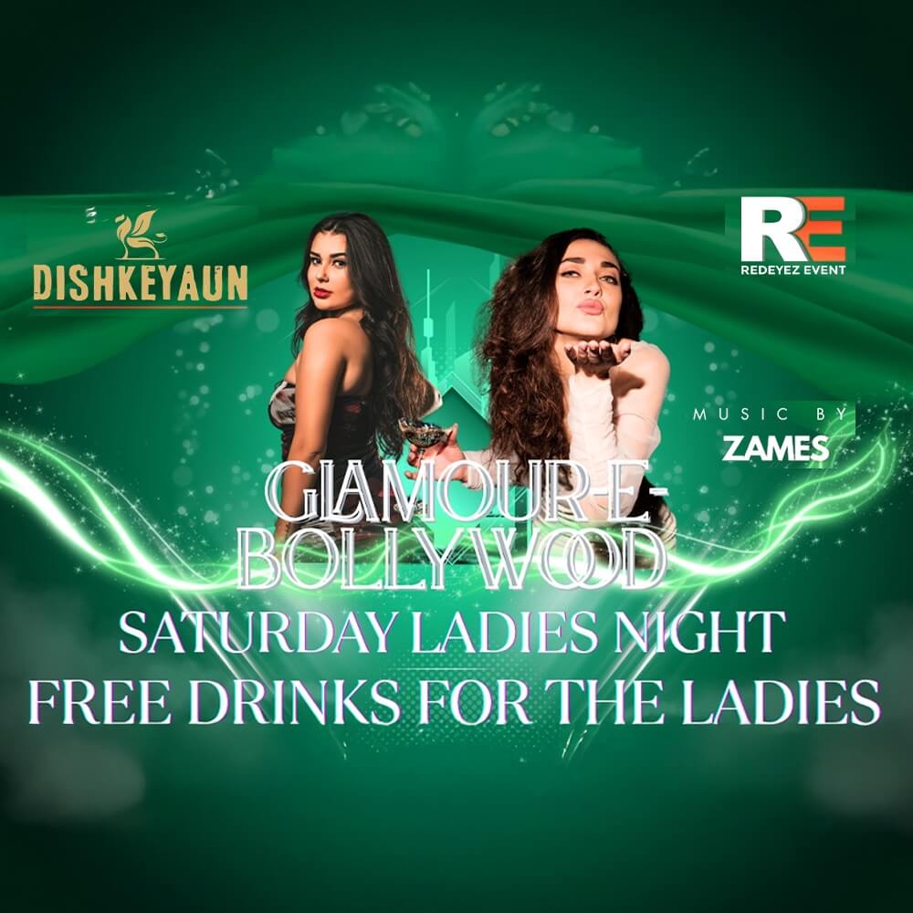 Saturday Glamour Bolly Night at Dishkeyaun