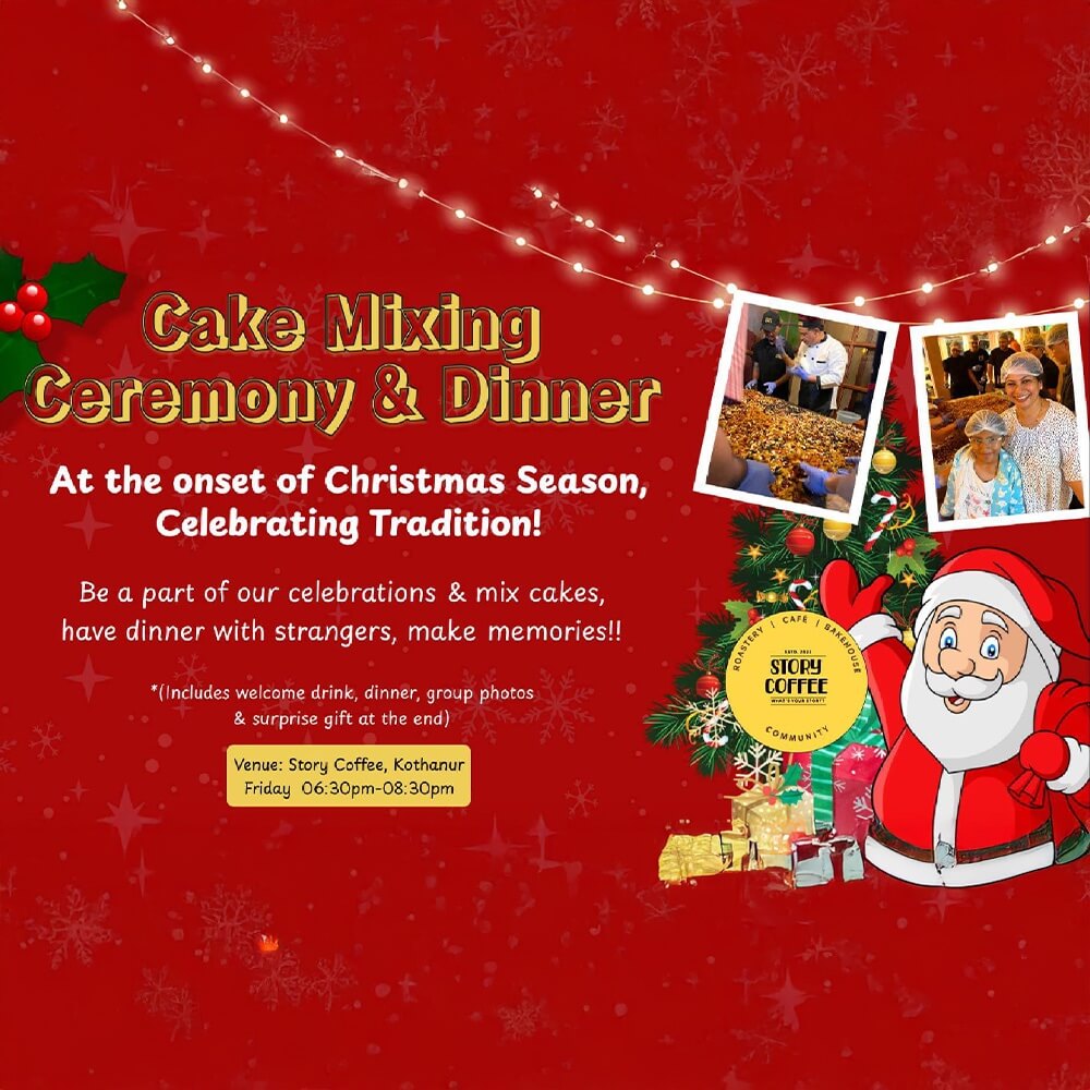 Cake Mixing Ceremony And Dinner