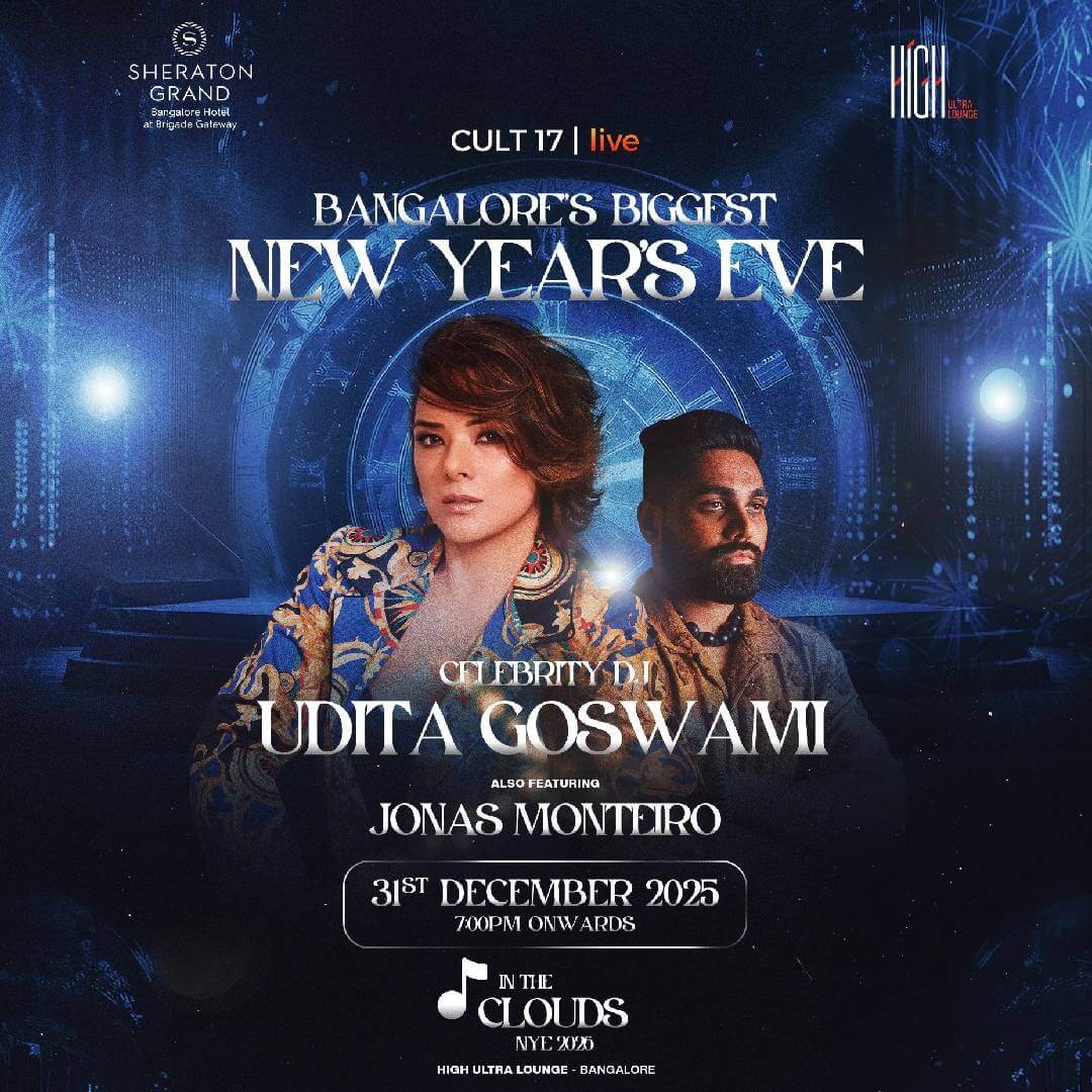 Bangalore's Biggest New Years Eve Featuring Udita Goswami