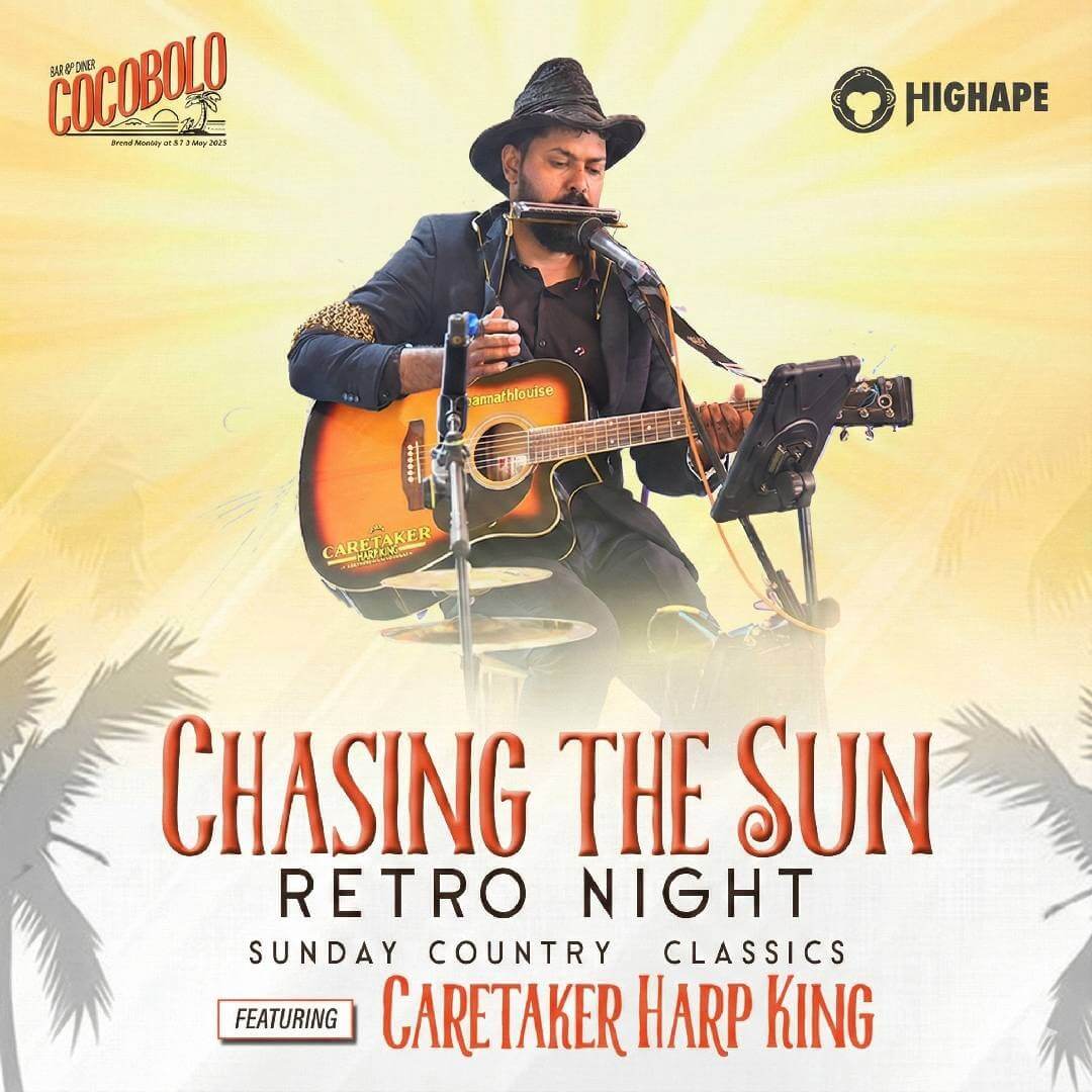 Chasing The Sun Retro Night Ft Caretaker Harp King