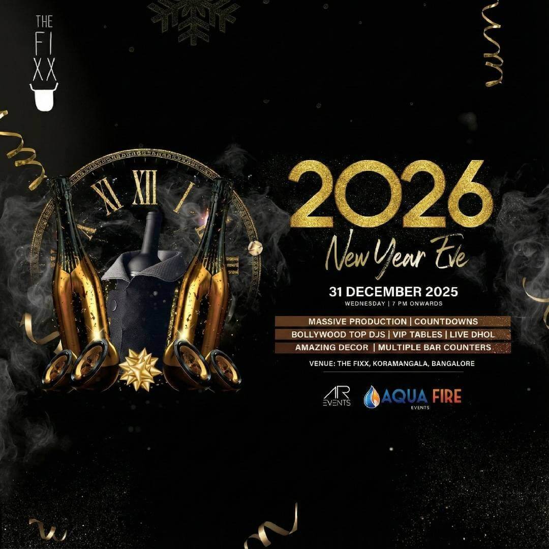2026 New Year Eve At Fixx Bar
