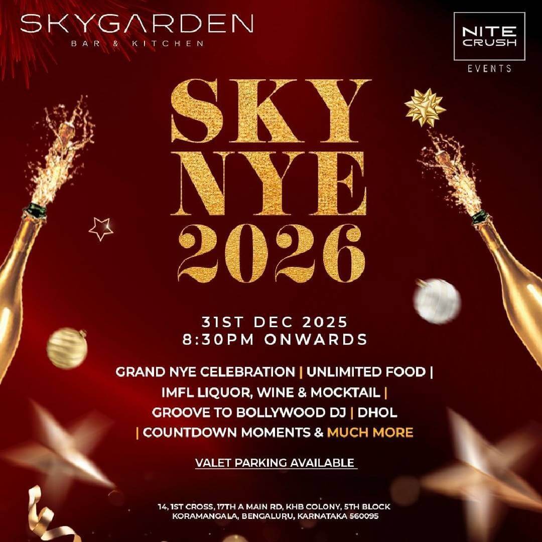 SKY NYE 2026 – Skygarden Koramangala
