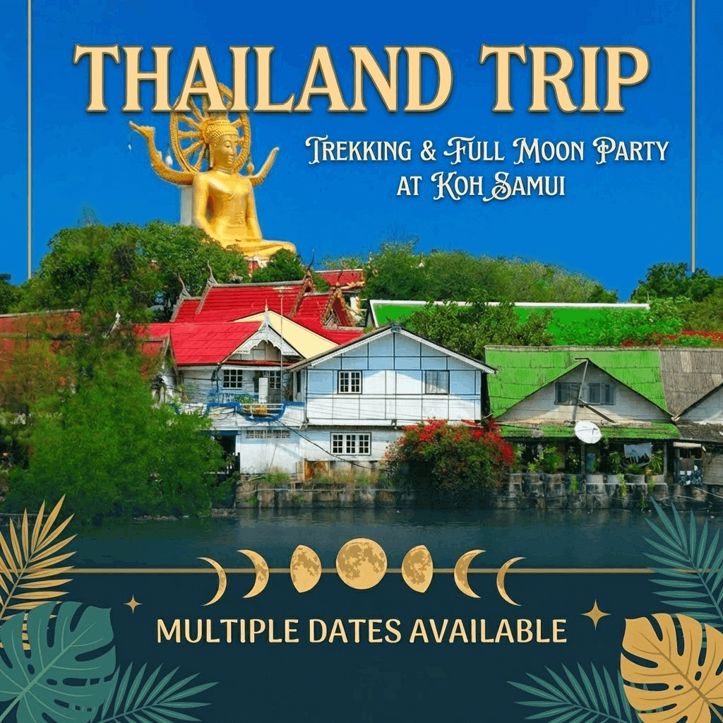  Thailand Trip with Full Moon Party at Koh Samui
