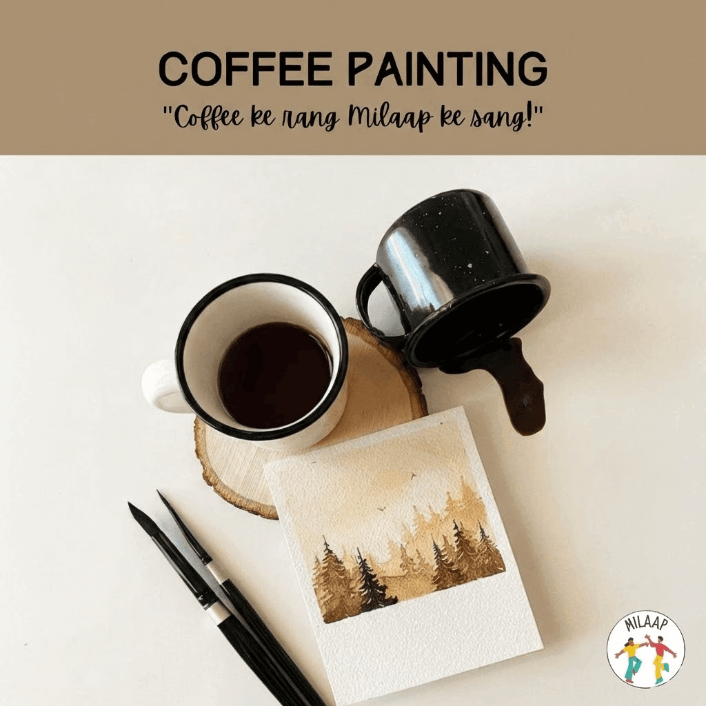 Coffee Painting | Milaap