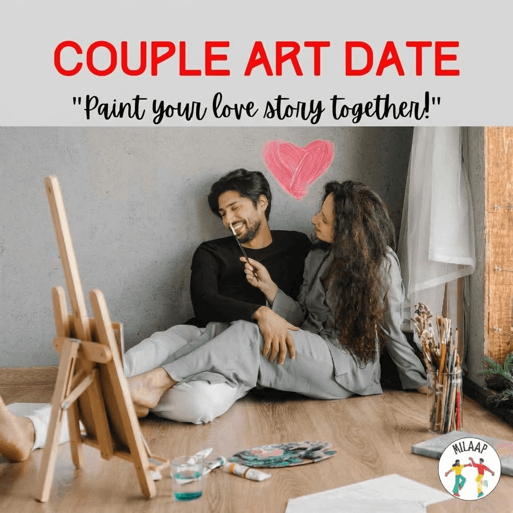 Couple Art Date | Milaap