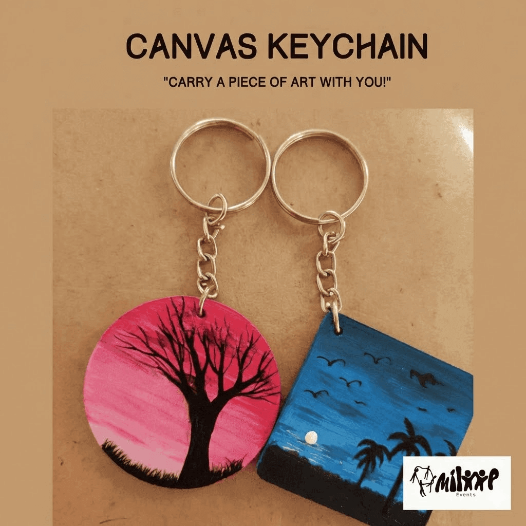 Canvas Keychain | Milaap