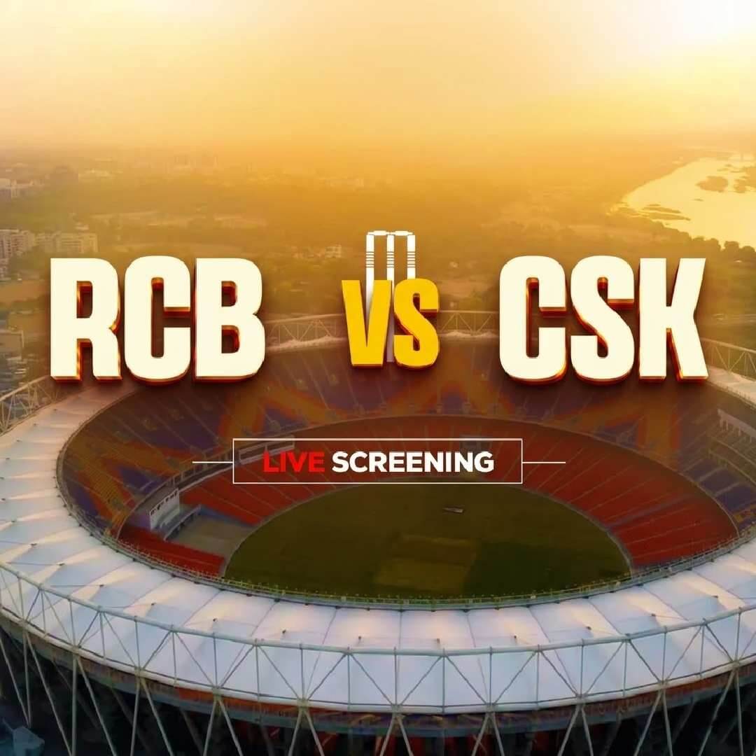 Screening of RCB vs CSK - Biggest Open Air Live Screening at Soho Bar ...