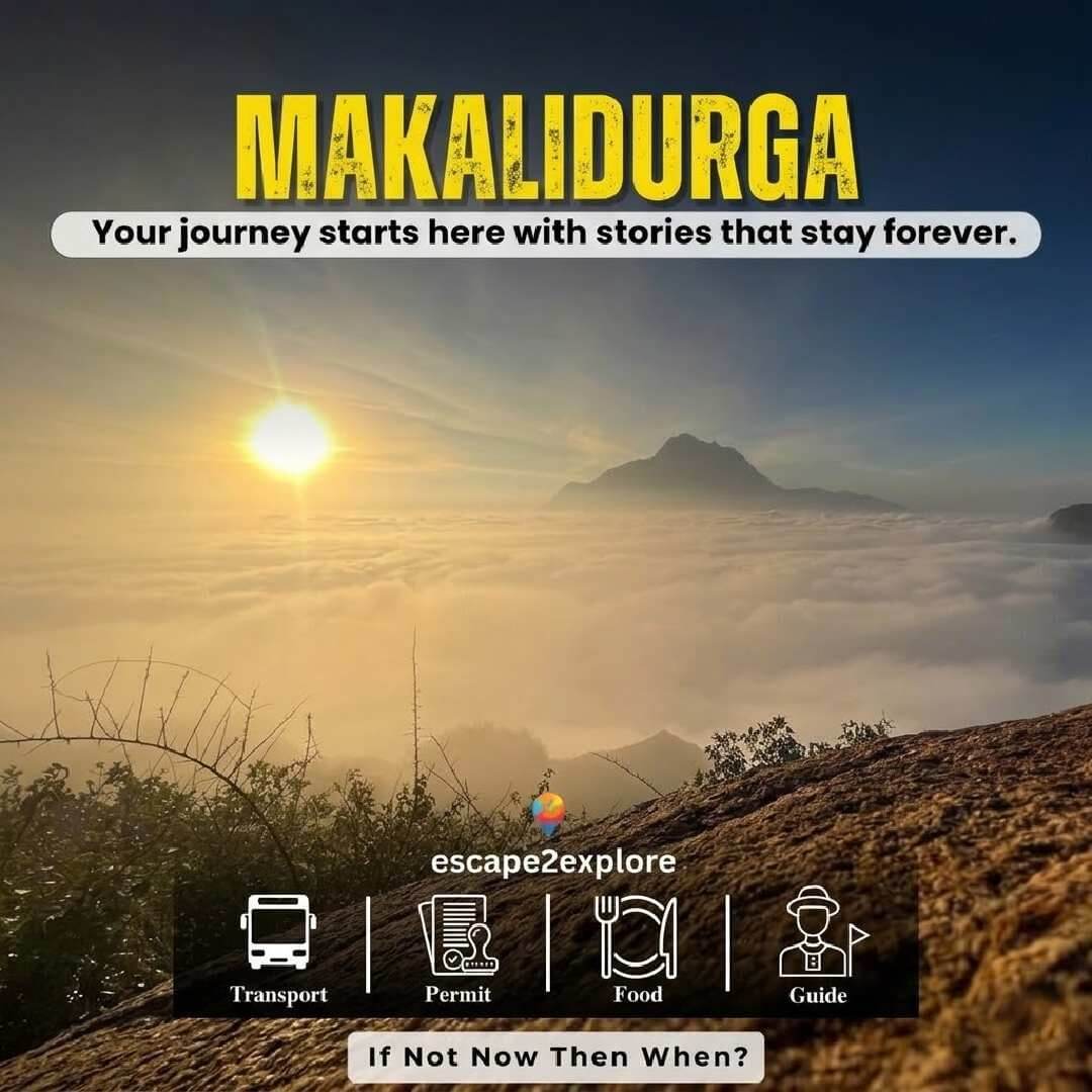 Makalidurga Sunrise Trek by e2e