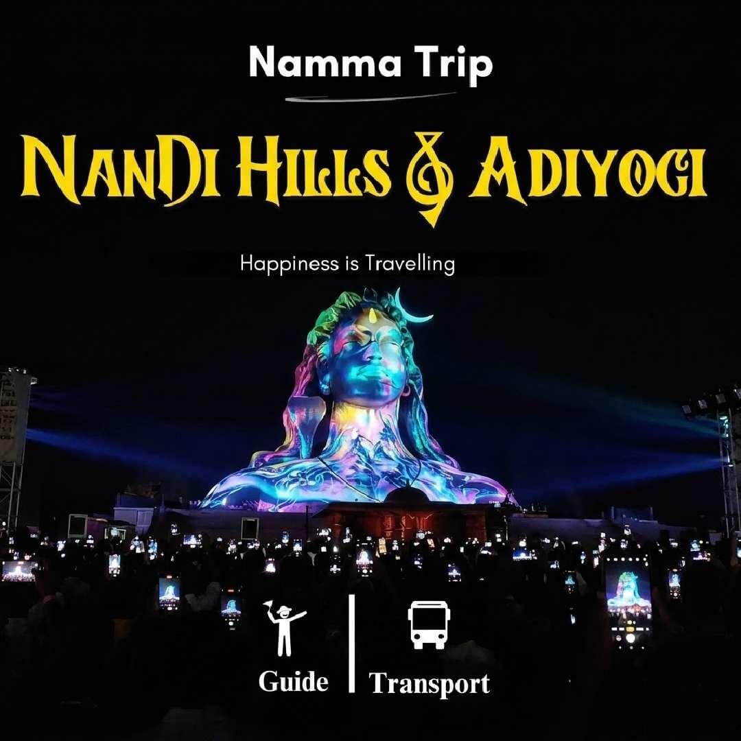 Nandi Hills And Adiyogi Light Show