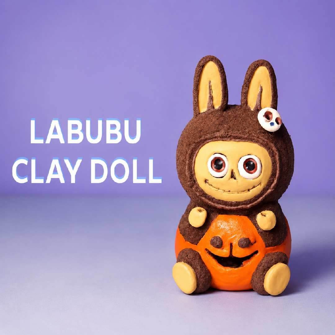 Labubu Clay Doll Making