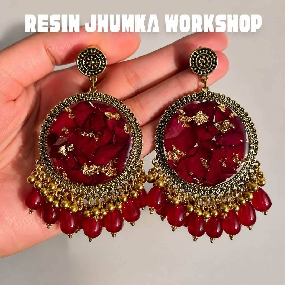 Resin Jhumka Workshop