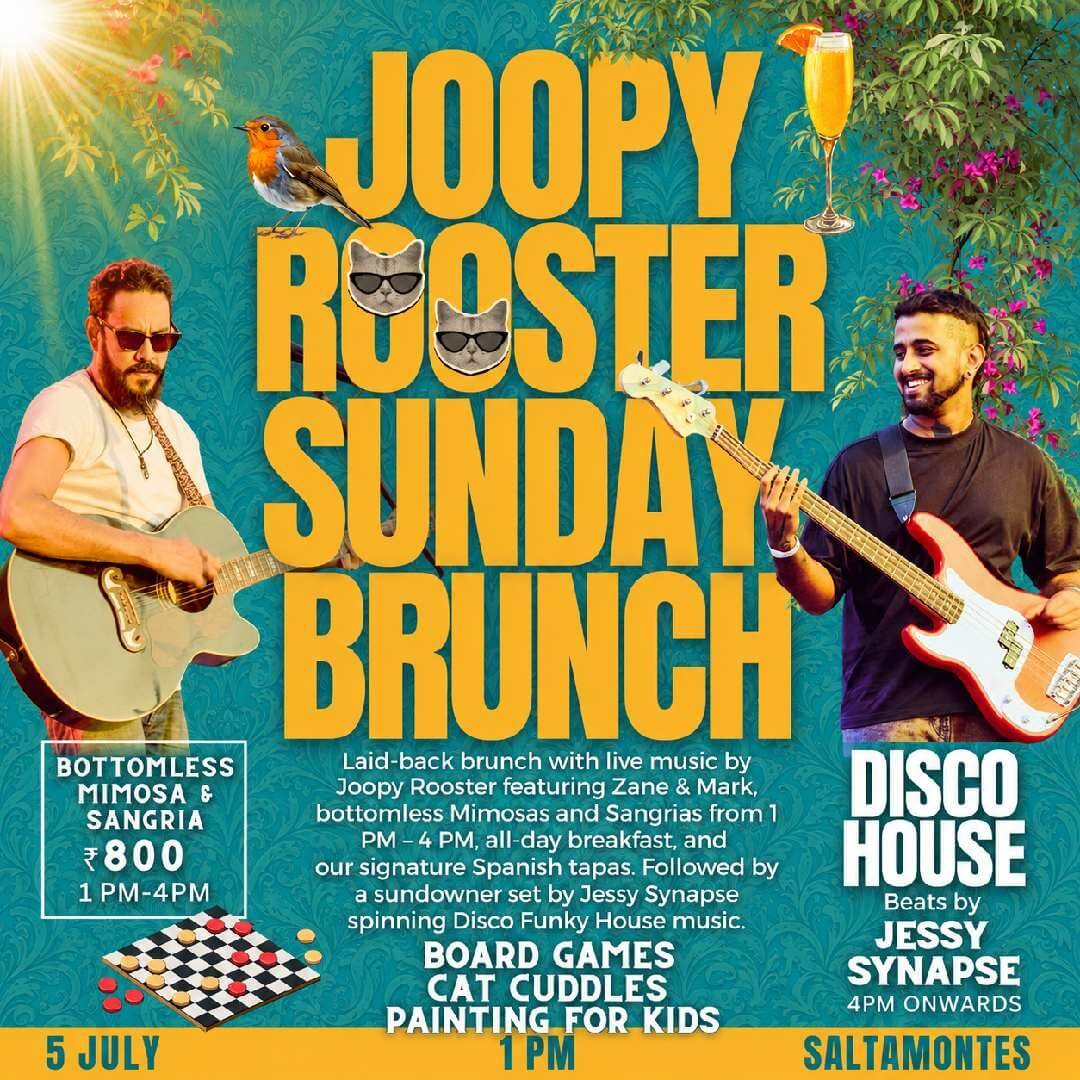 Joopy Rooster Sunday Brunch