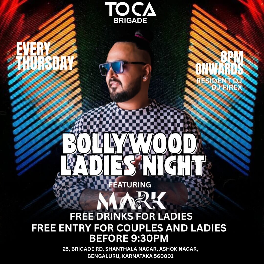 Bollywood Ladies Night ft DJ Mark