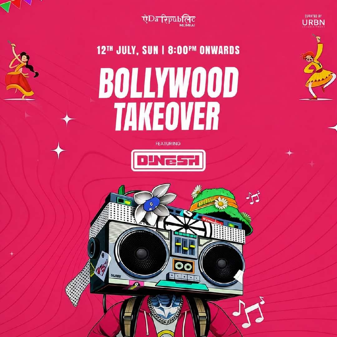 Bollywood Takeover Ft Dinesh At Yeda Republic, Mumbai