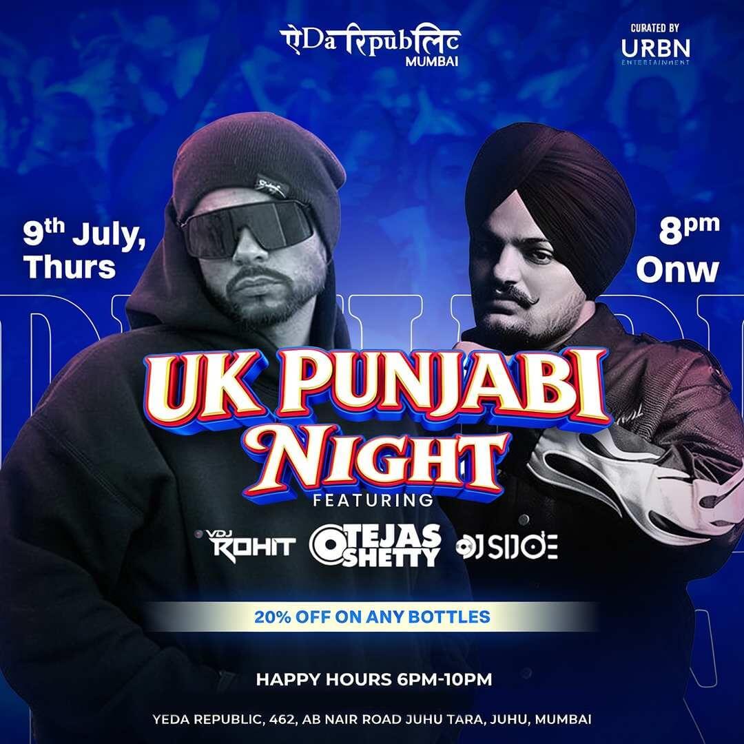 Uk Punjabi Night At Yeda Republic, Mumbai