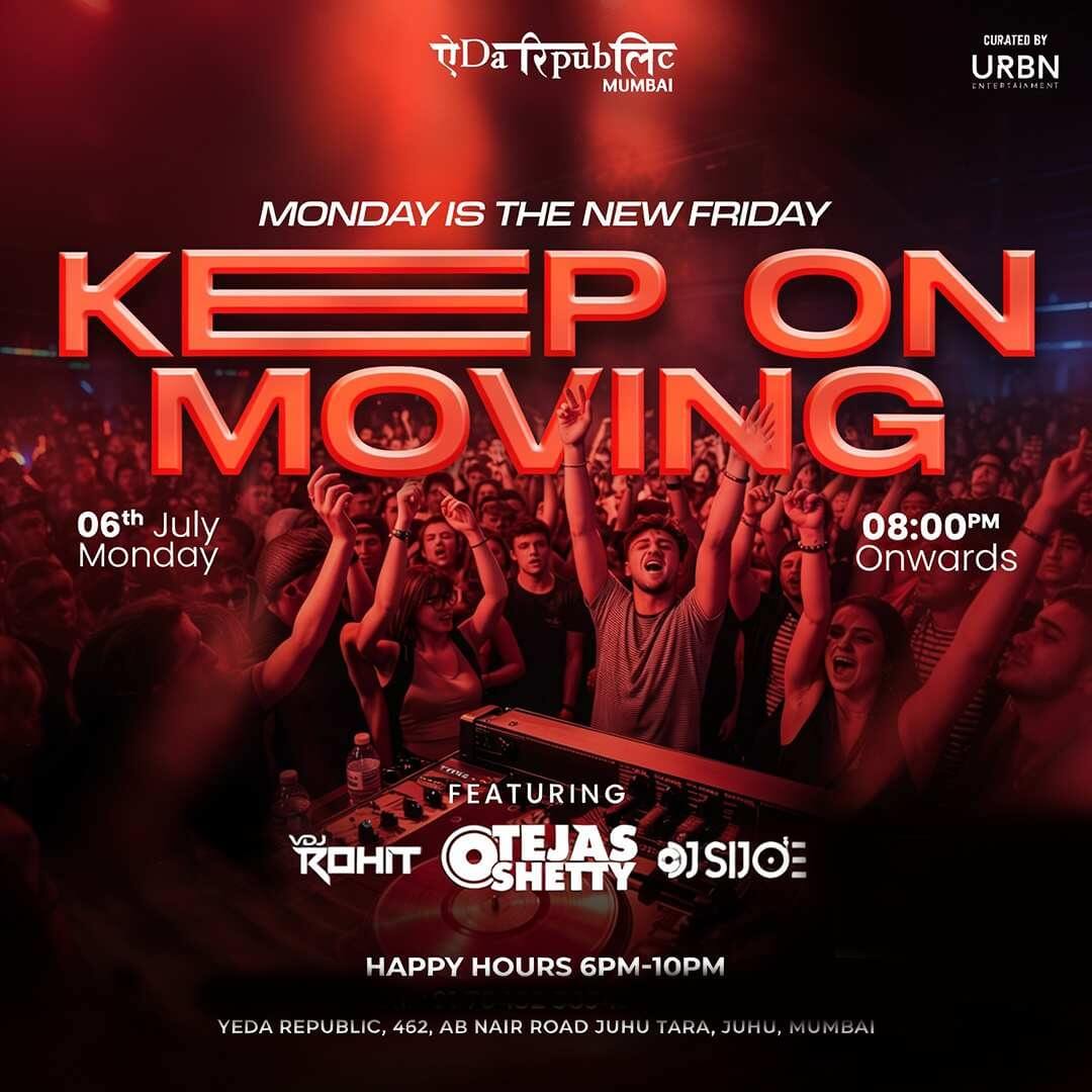Keep On Moving Ft Tejas Shetty At Yeda Republic, Mumbai