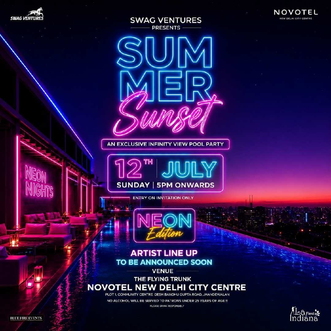 Summer Sunset An Exclusive Infinity View Pool Party
