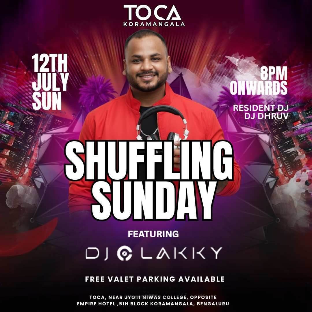 Shuffling Sunday | Bollywood Night Ft DJ Lakky