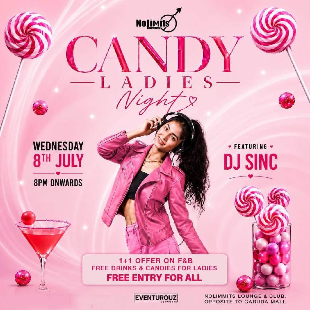 Candy Ladies Night Ft DJ Sinc | Nolimmits Lounge