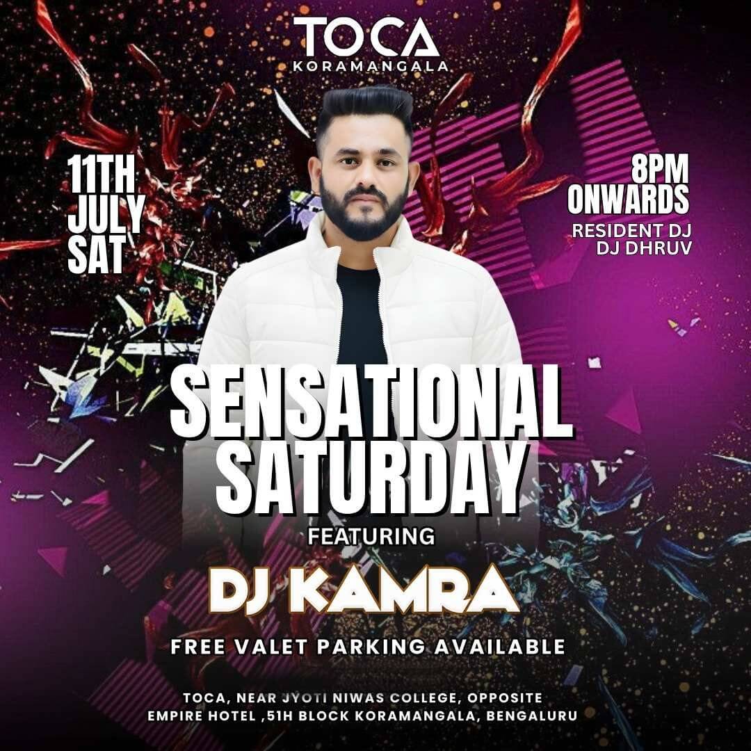 Sensational Saturday: Bollywood DJ Party Ft DJ Kamra