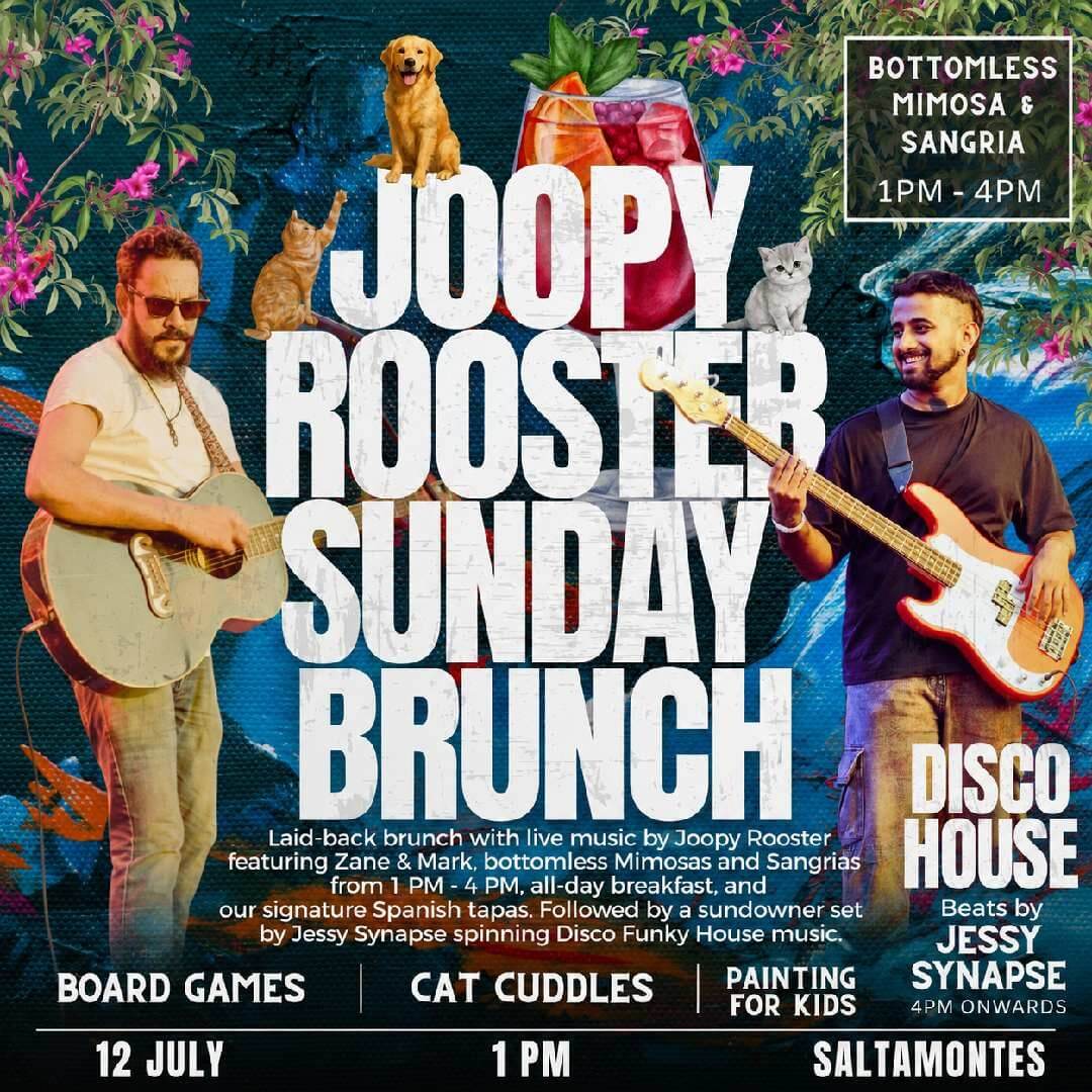 Joopy Rooster Sunday Brunch