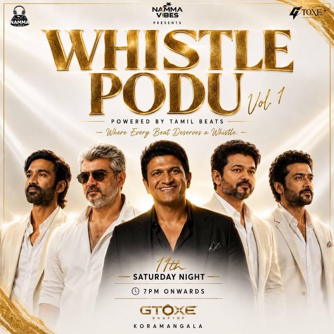 Whistle Podu Vol 1 Tamil DJ Night