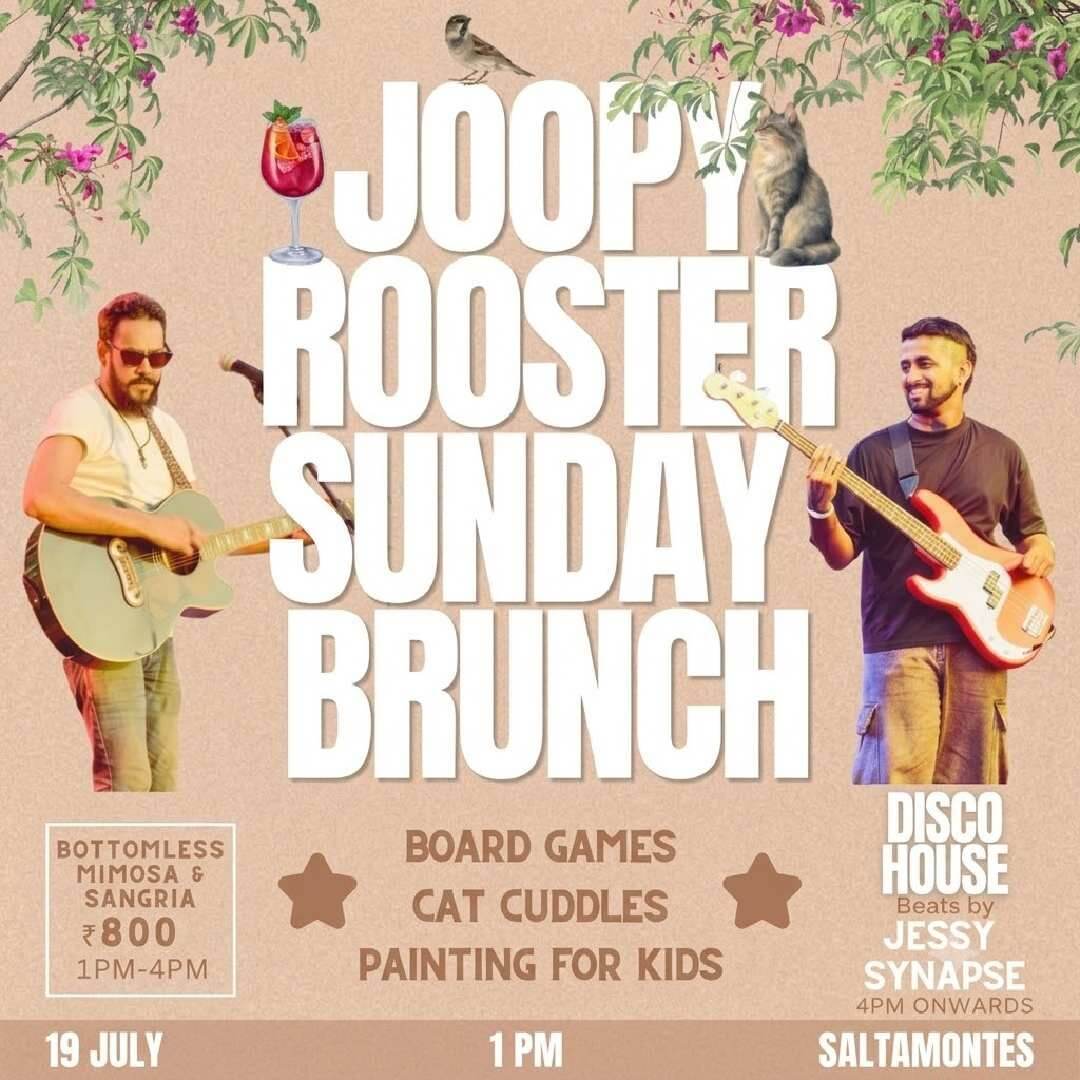 Joopy Rooster Sunday Brunch