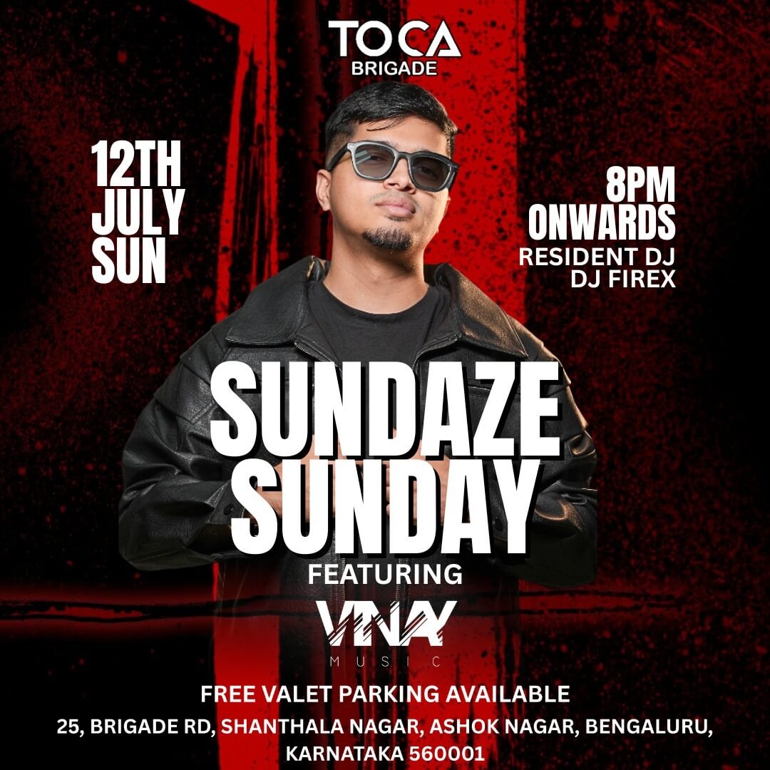 Sundaze Sunday - Bollywood DJ Night Ft Vinay Music