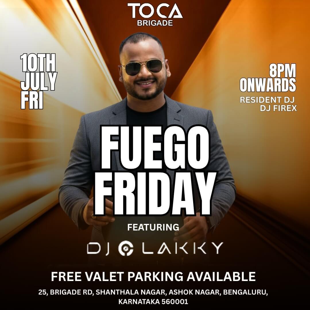 Fugeo Friday : Bollywood DJ Night ft Lakky