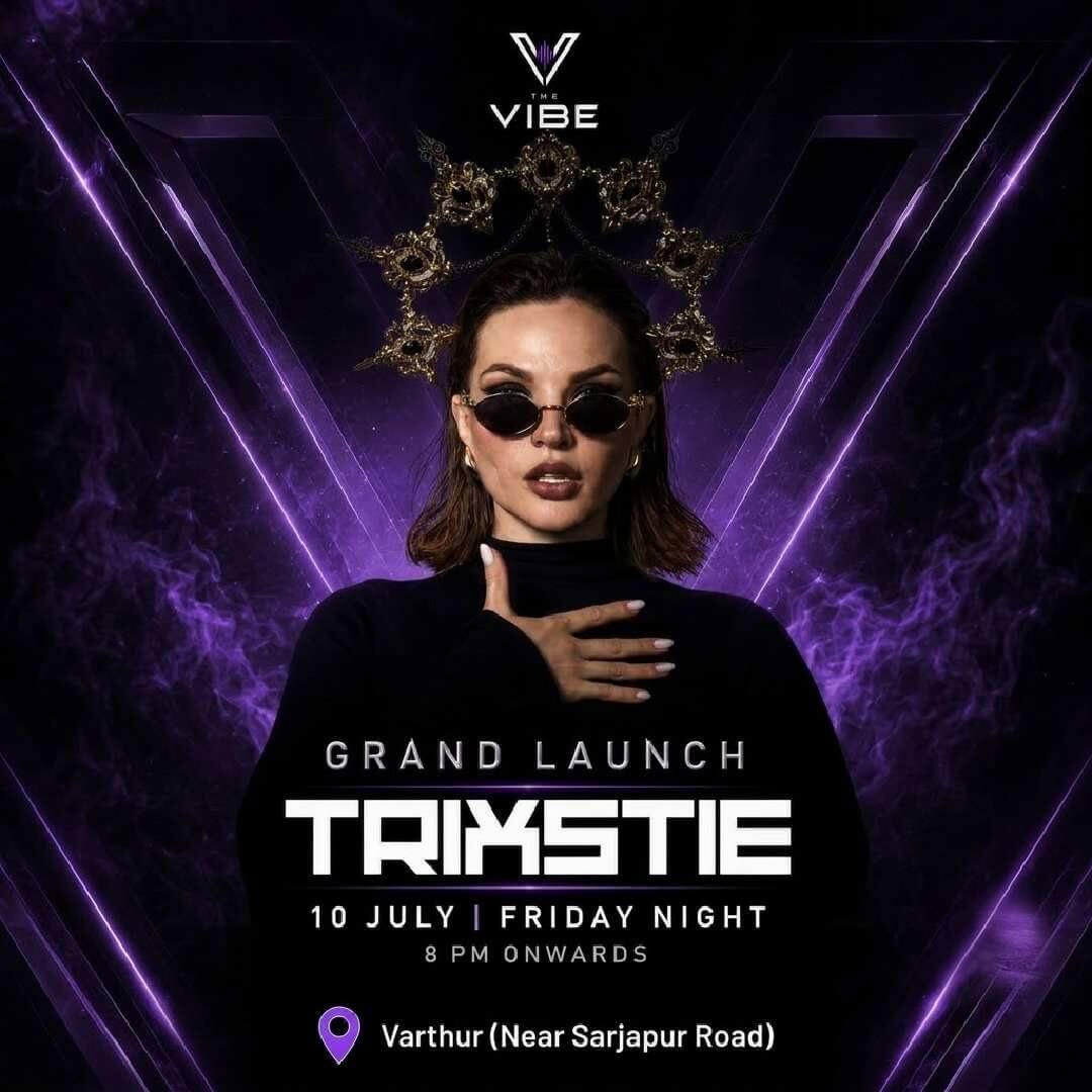 The Vibe Grand Launch Weekend Ft DJ Trixstie