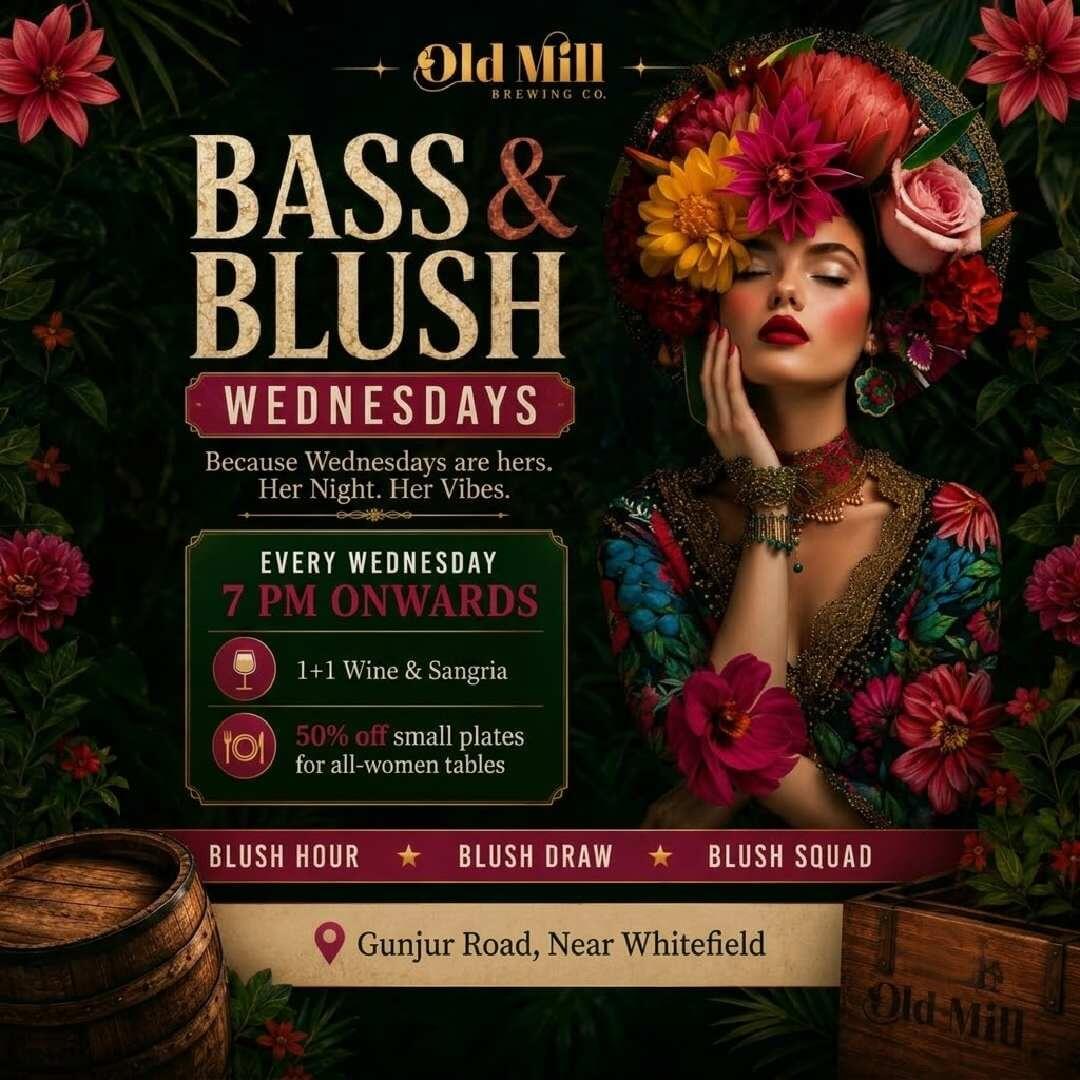 Bass And Blush Wednesdays