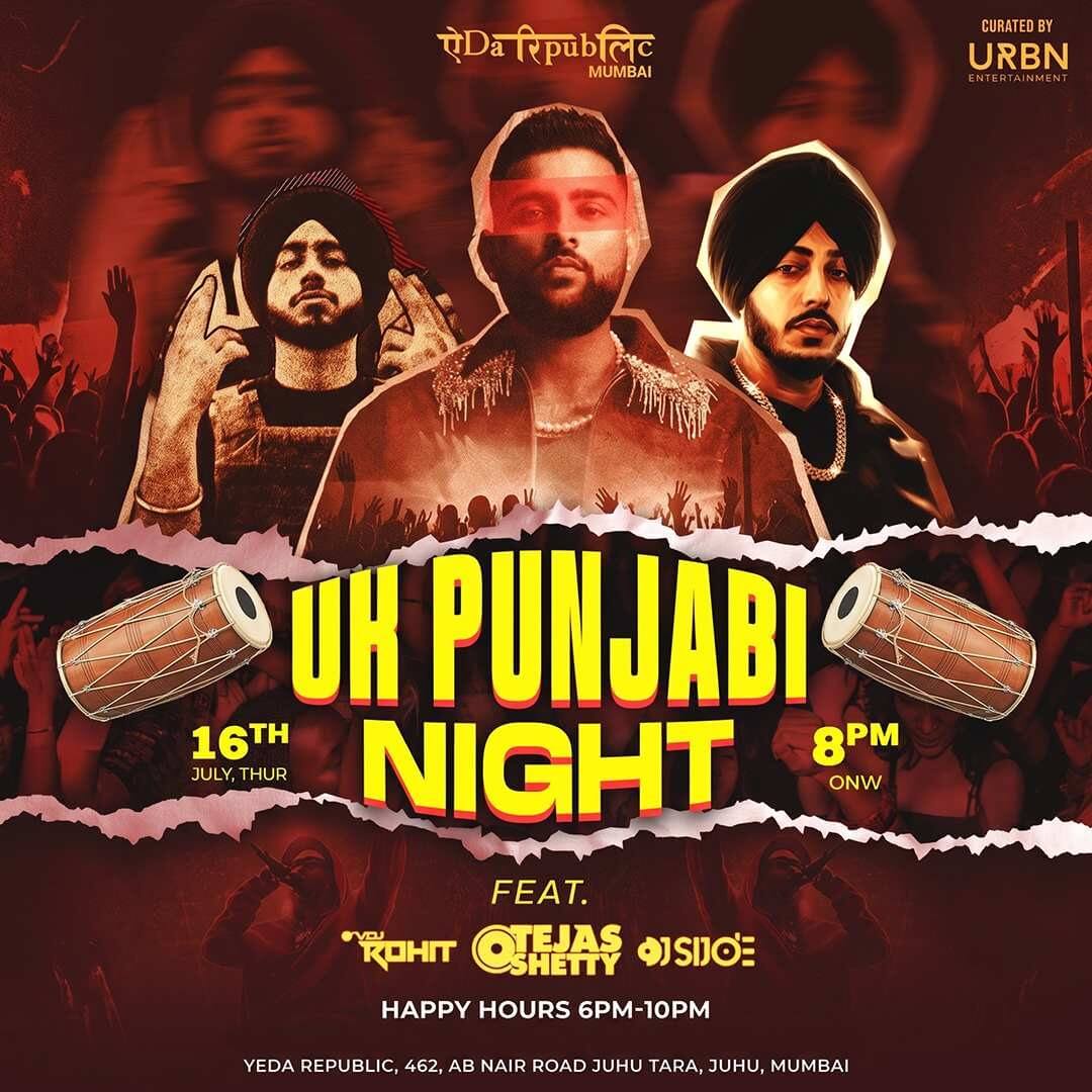 Uk Punjabi Night At Yeda Republic, Mumbai