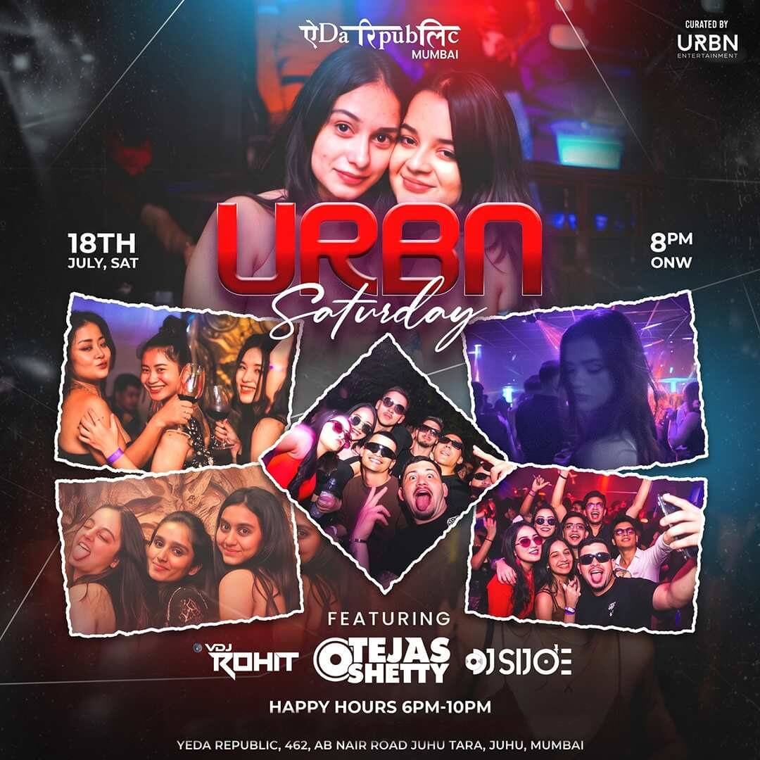 URBN Saturday At Yeda Republic, Mumbai