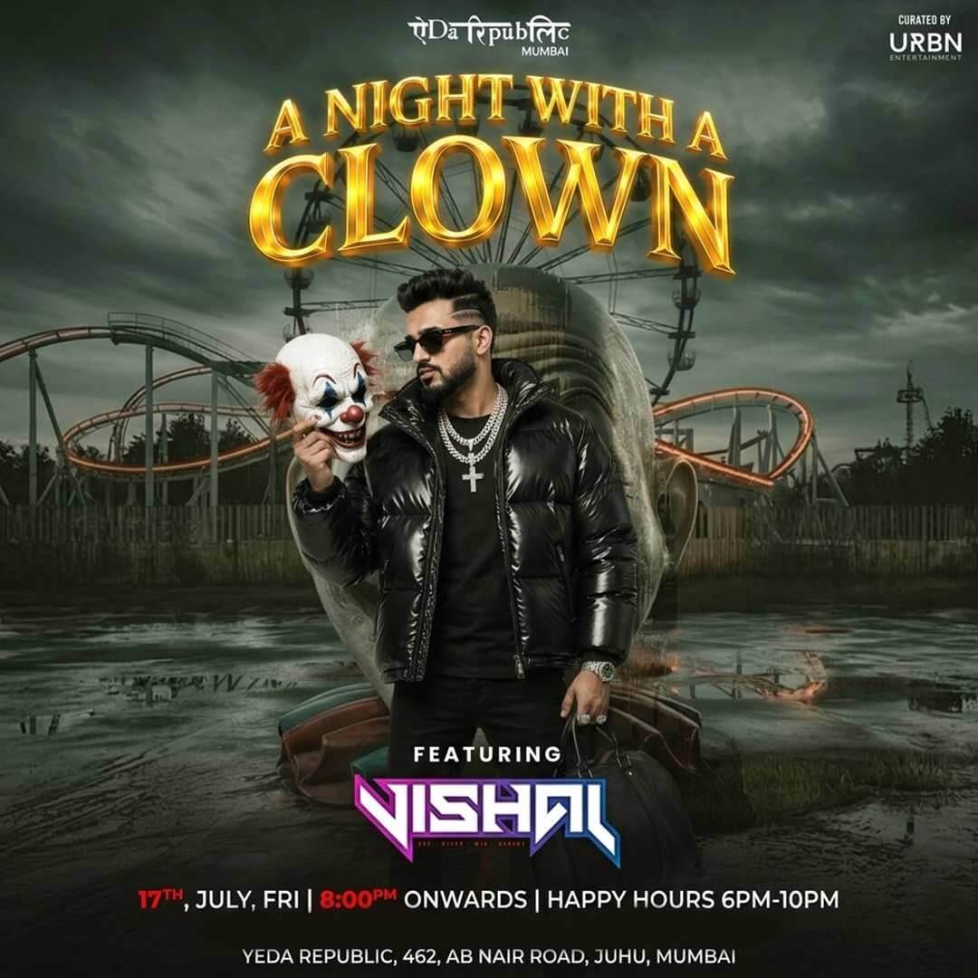 A Night With The A Clown Ft Vishal At Yeda Republic, Mumbai