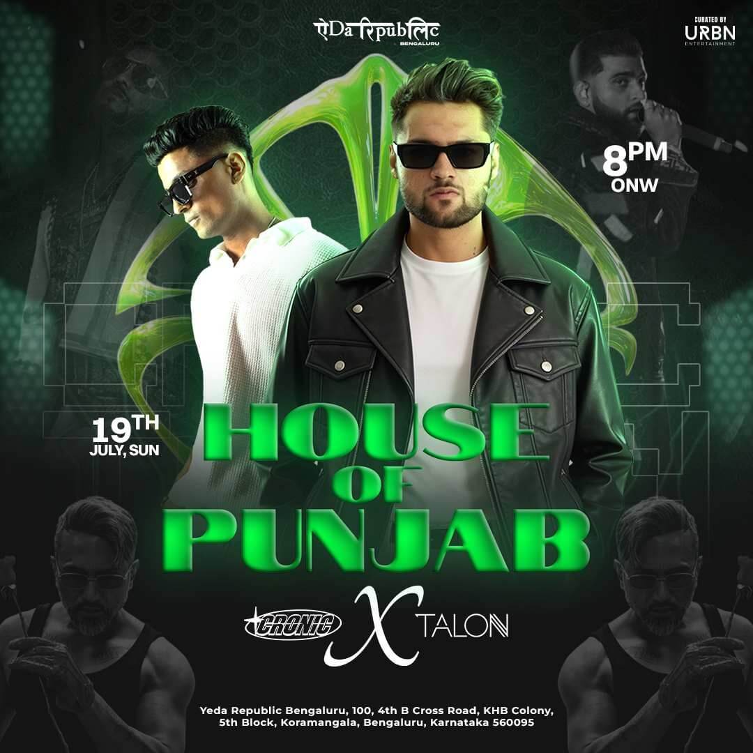 House of Punjab Ft DJ Cronic At Yeda Republic, Koramangala