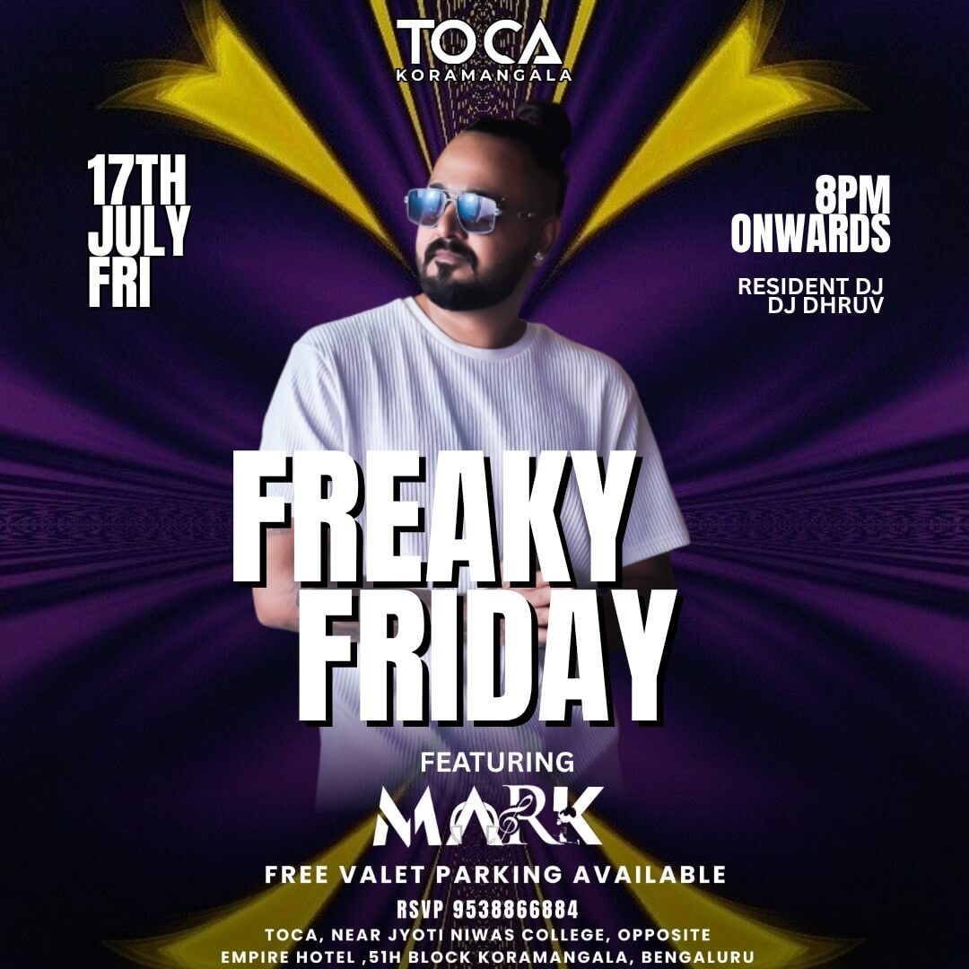 Freaky Friday  : Bollywood DJ Night Ft DJ Mark
