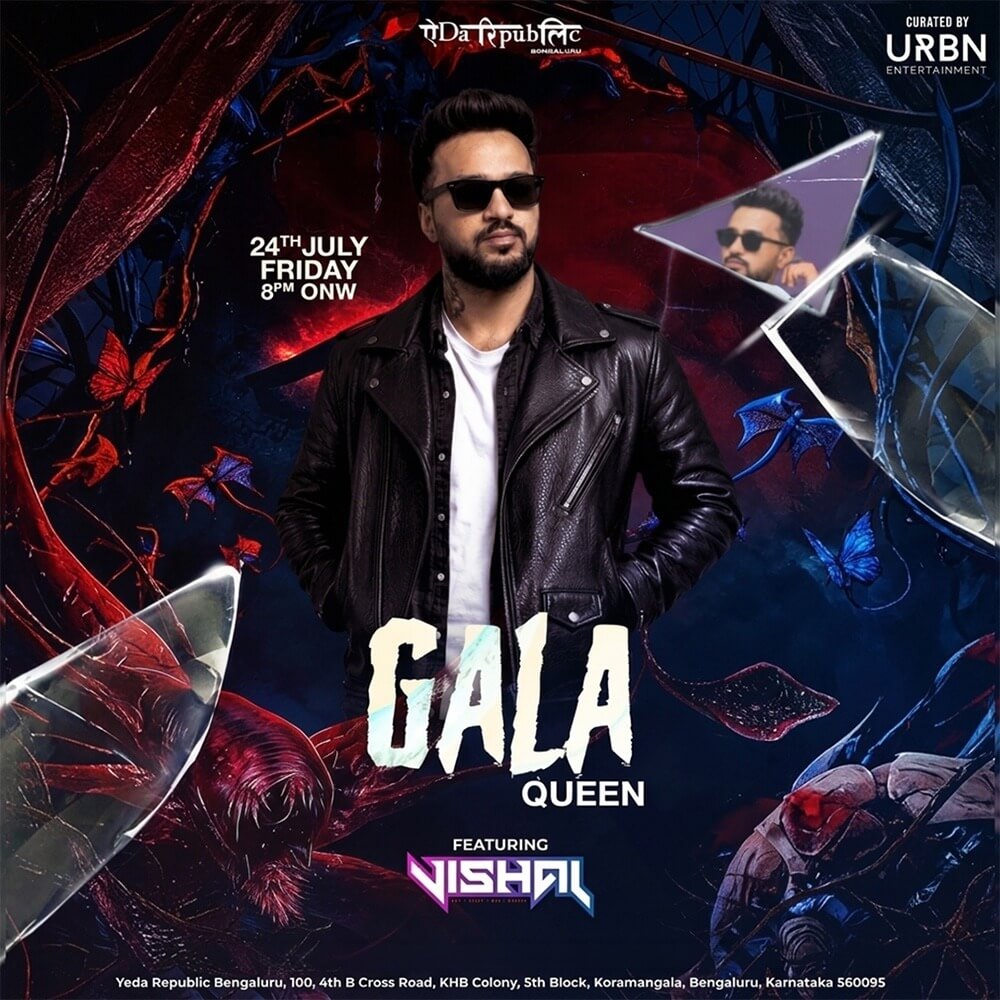 Gala Queens Ft DJ Vishal At Yeda Republic, Koramangala