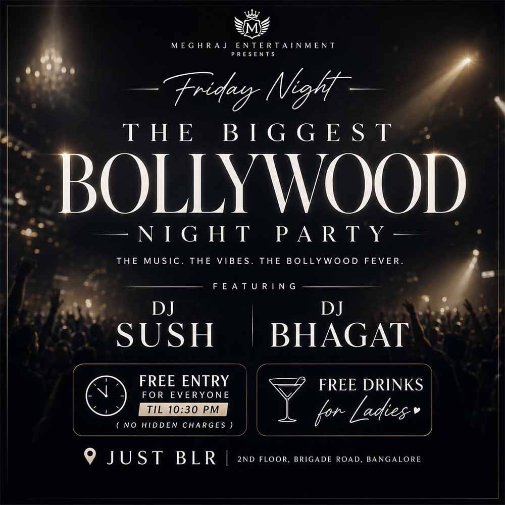 Friday Bollywood Night Party 