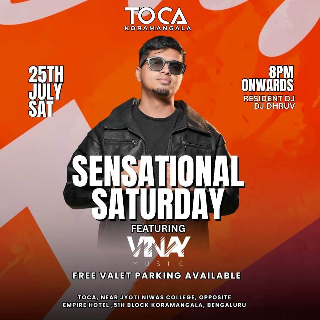 Sensational Saturday: Bollywood DJ Party Ft DJ Vinay Music
