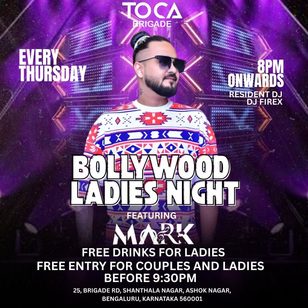 Bollywood Ladies Night ft DJ Mark