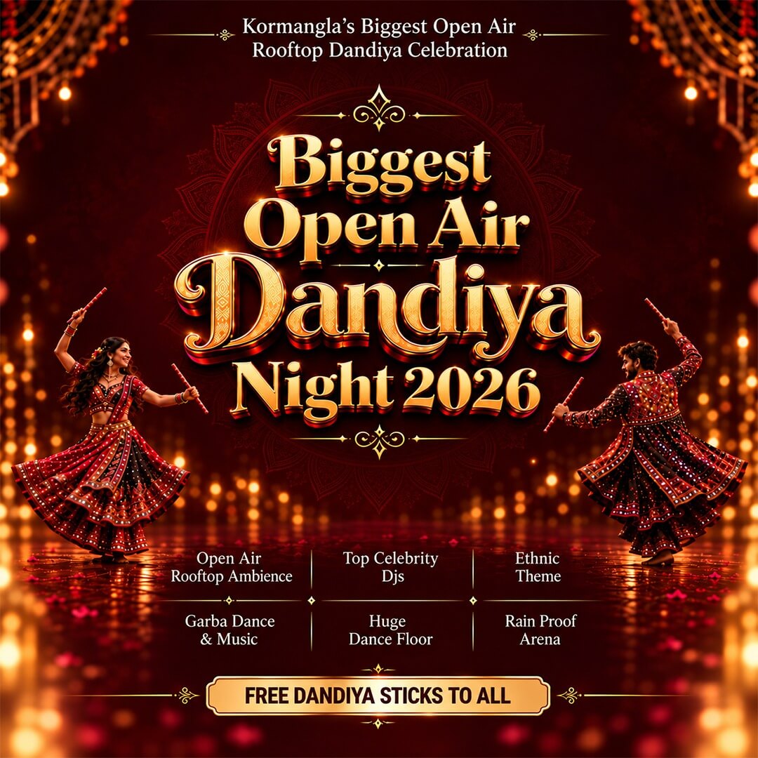 Kormangala Biggest Open Air Dandiya Celebration