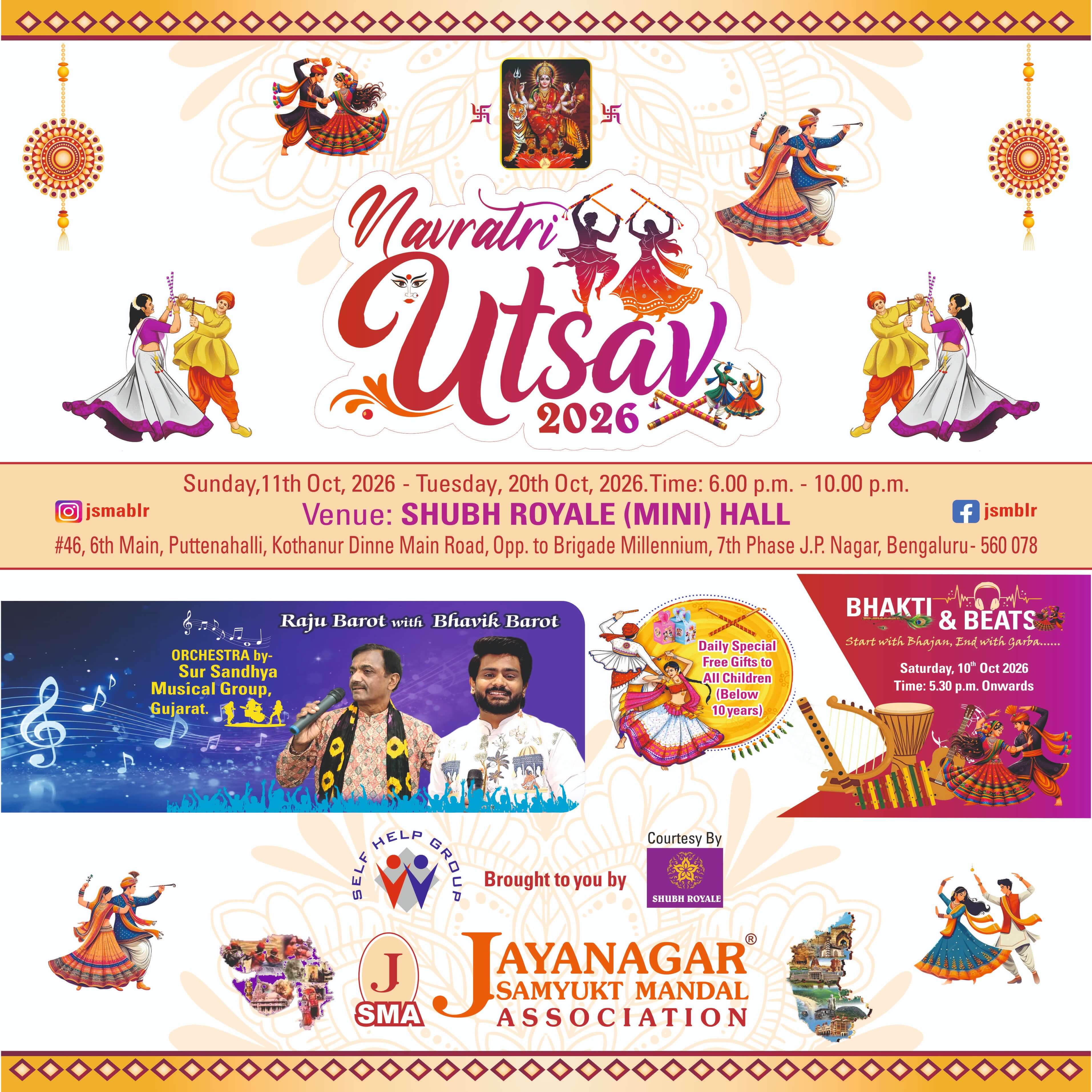 Navratri Utsav 2026 By JSMA