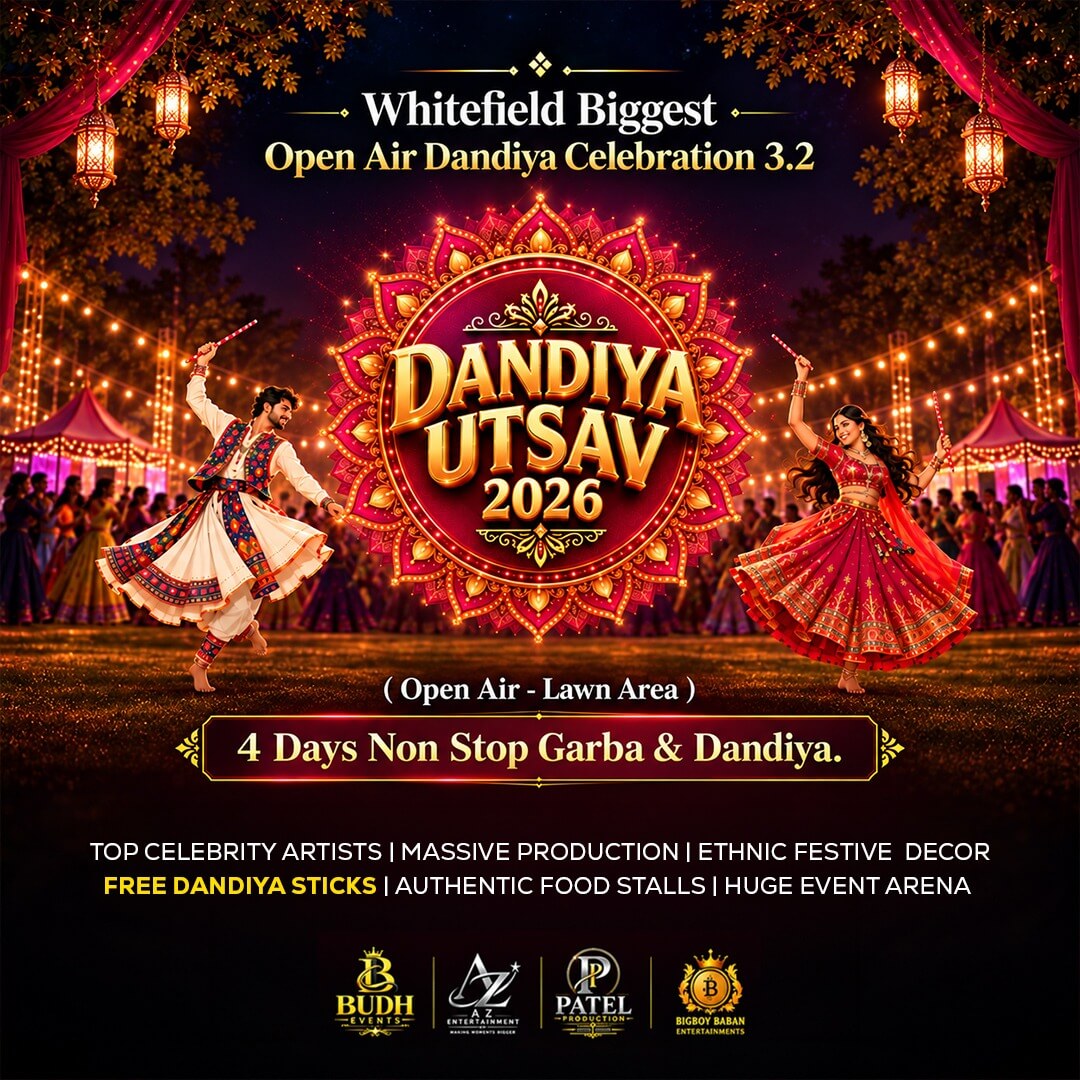 Whitefield Biggest Open Air Dandiya Utsav 2026