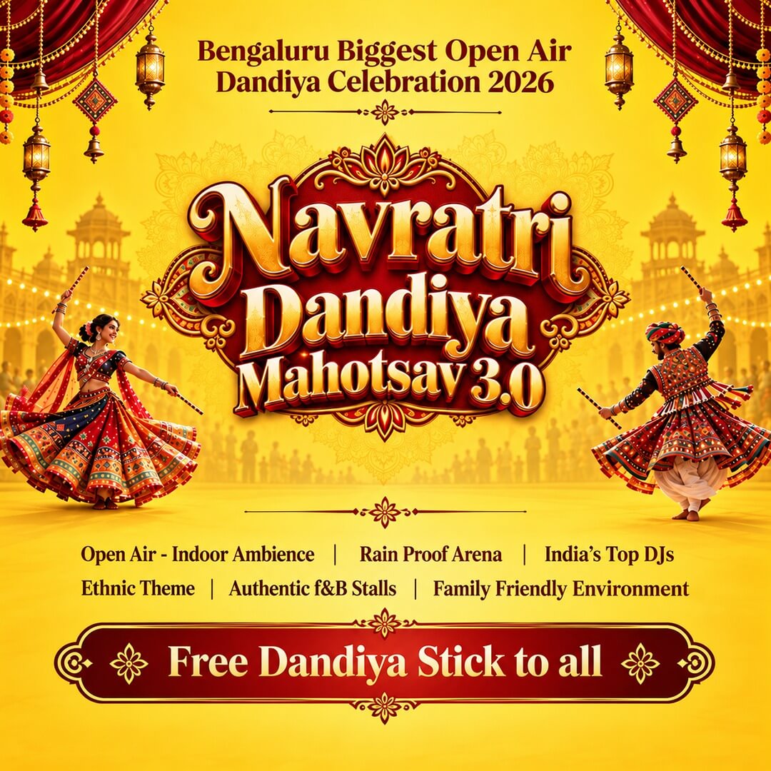 Biggest Open Air Dandiya Celebration 2026