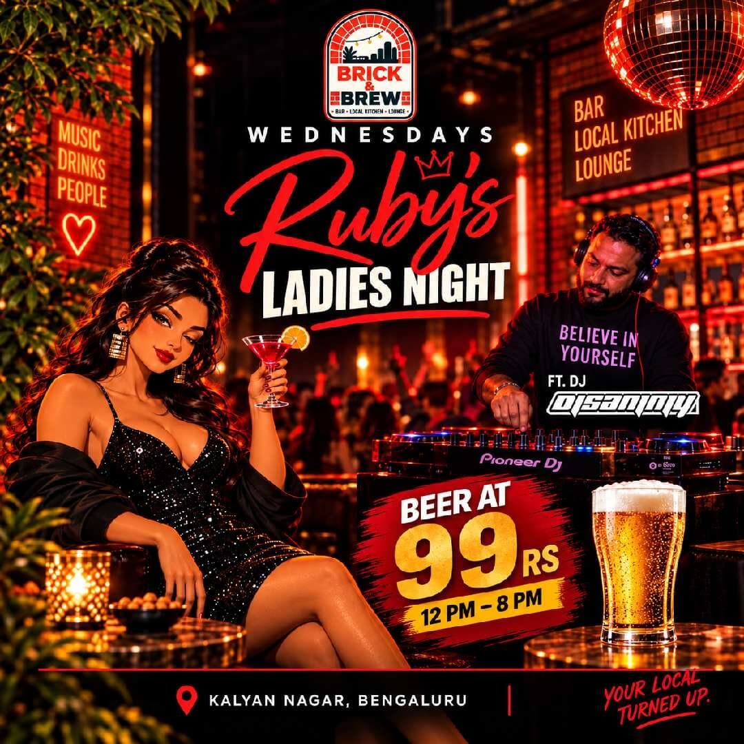 Wednesdays Rubys Ladies Night