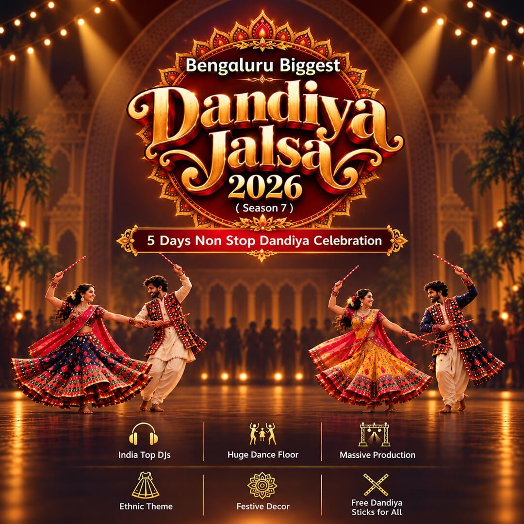 Bengaluru's Biggest Dandiya Celebration -JB Arena