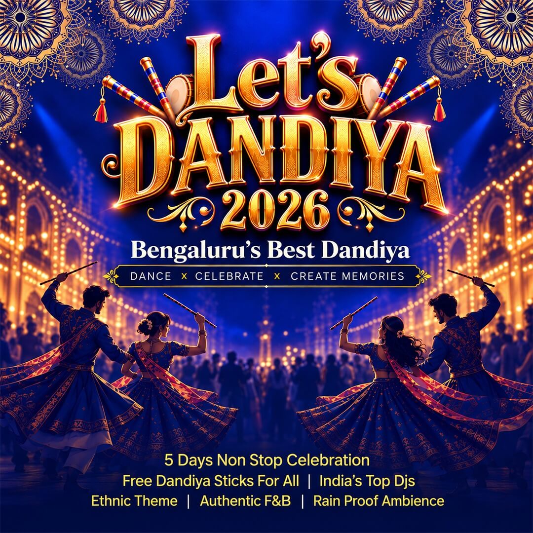 Bengaluru's Biggest Dandiya Celebration 2026