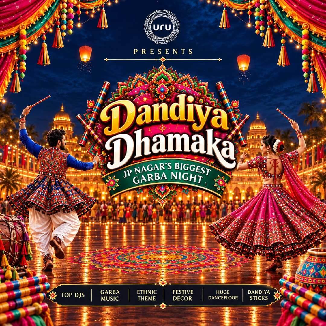 Dandiya Dhamaka - JP Nagar's Biggest Garba Night